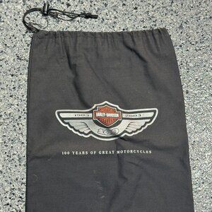 New, Harley-Davidson 100th Anniversary Drawstring Bag (2003 Collectible)